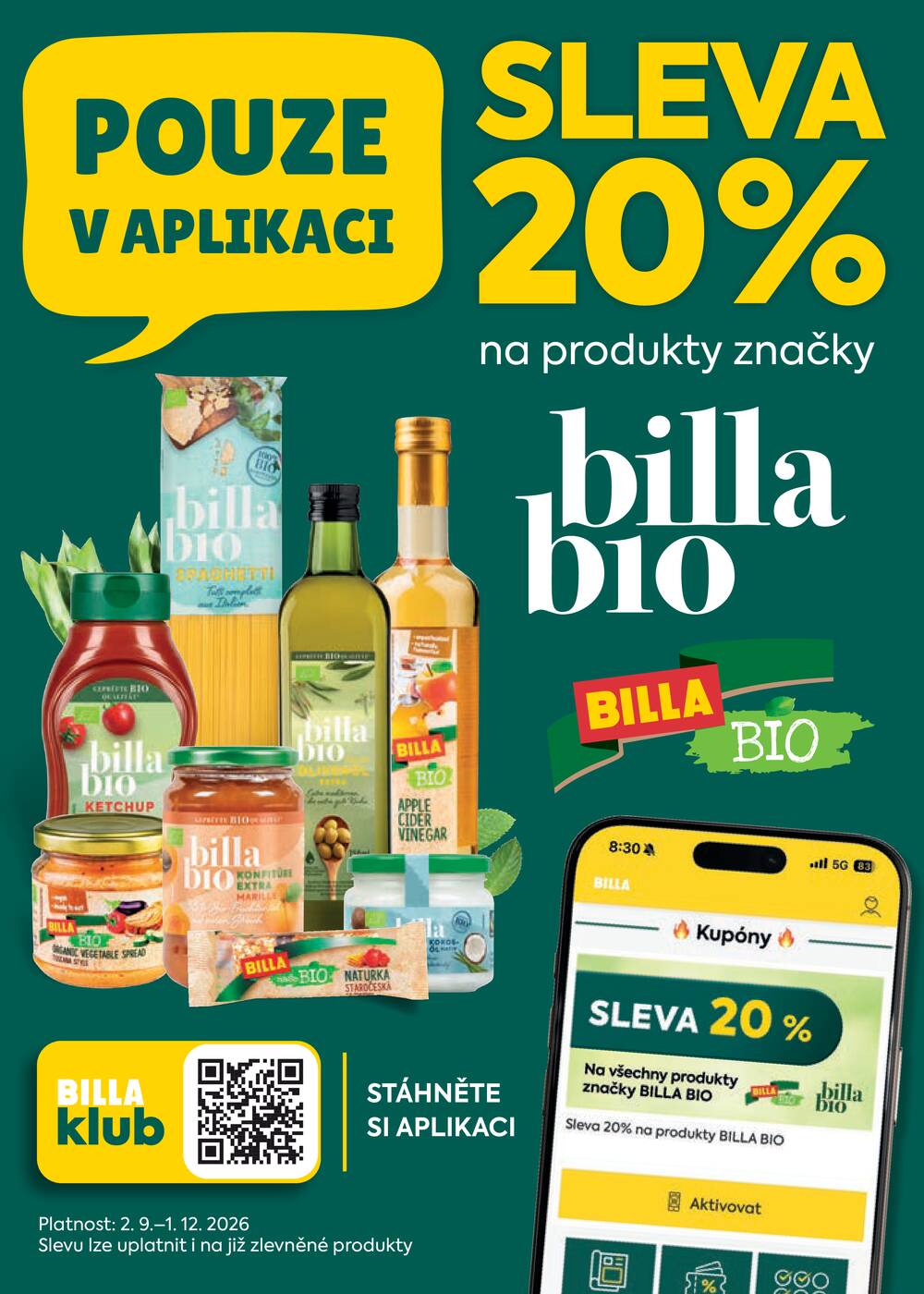 BILLA od 16.9. do 22.9.2026