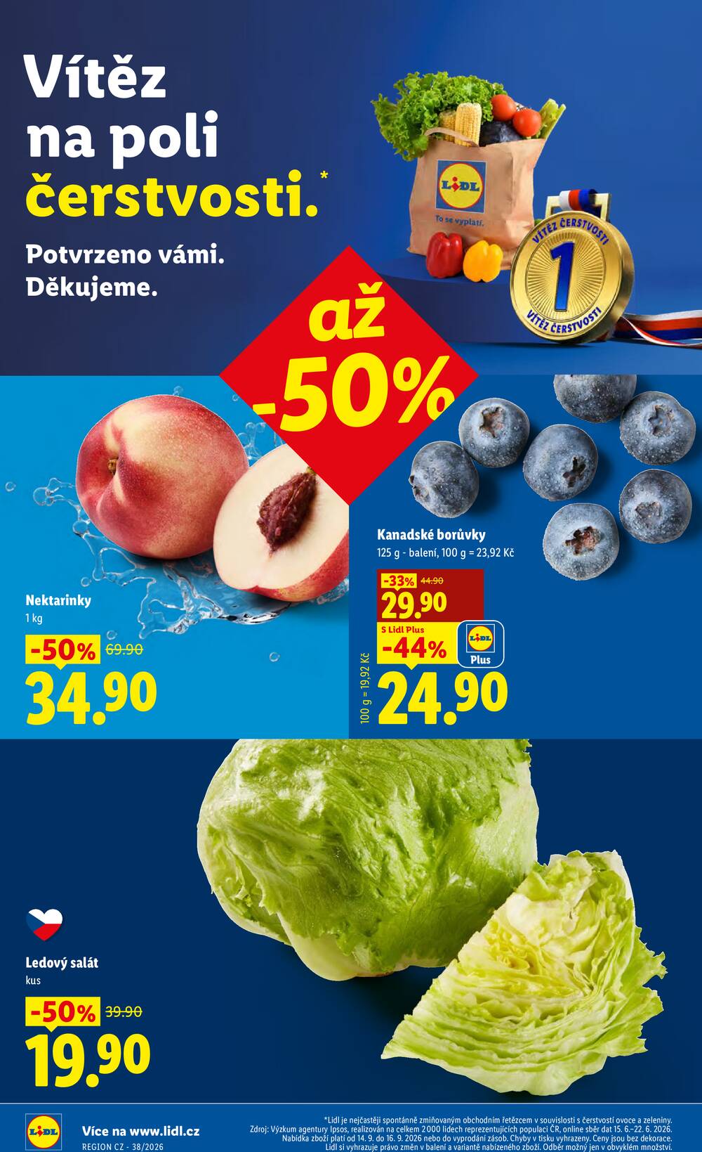 Lidl od 14.9. do 16.9.2026