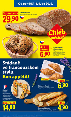Lidl od 14.9. do 16.9.2026