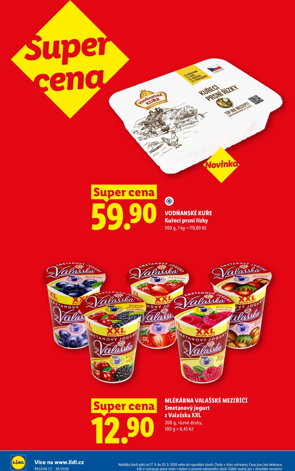 Lidl Čtvrtek od 17.9. do 20.9.2026