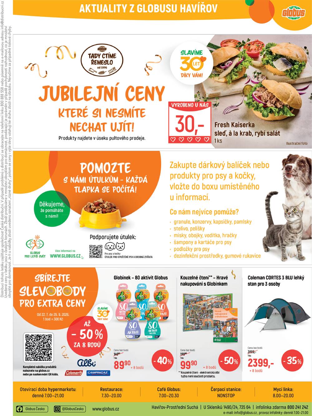Leták Globus - Akční leták Globus 16.9. - 22.9.2026 - Globus Havířov - strana 34