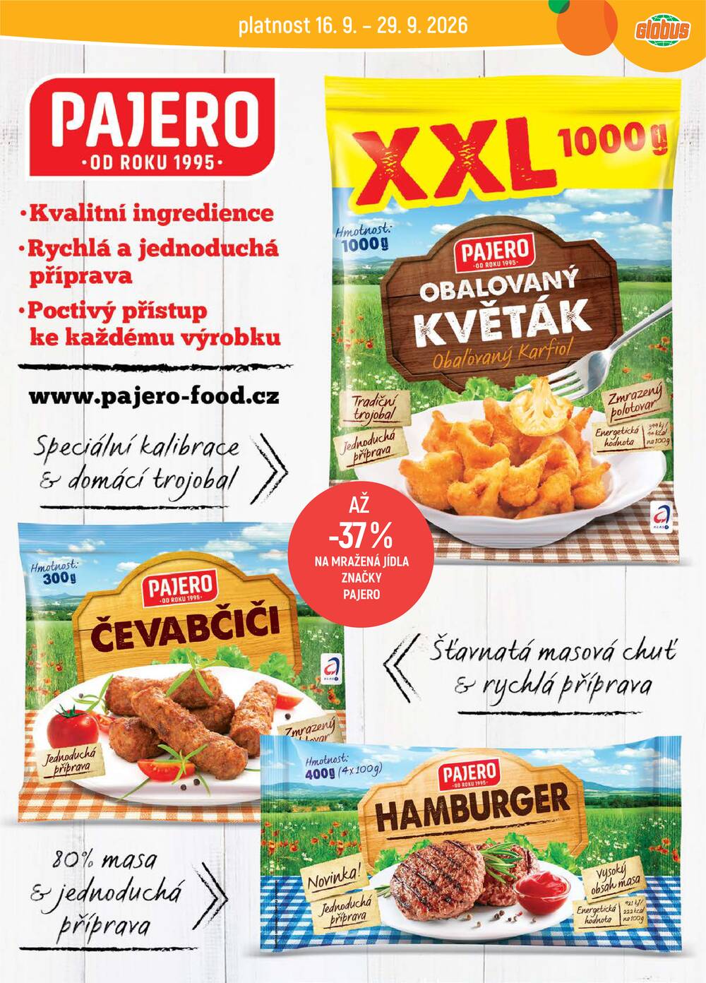 Akční leták Globus 16.9. - 22.9.2026 - Globus Havířov