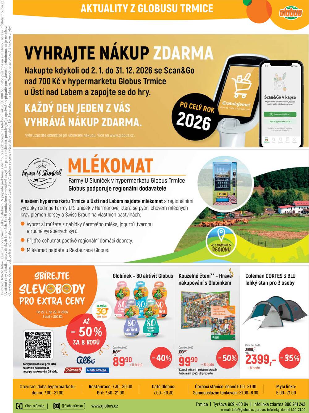 Leták Globus - Akční leták Globus 16.9. - 22.9.2026 - Globus Trmice u Ústí nad Labem - strana 34