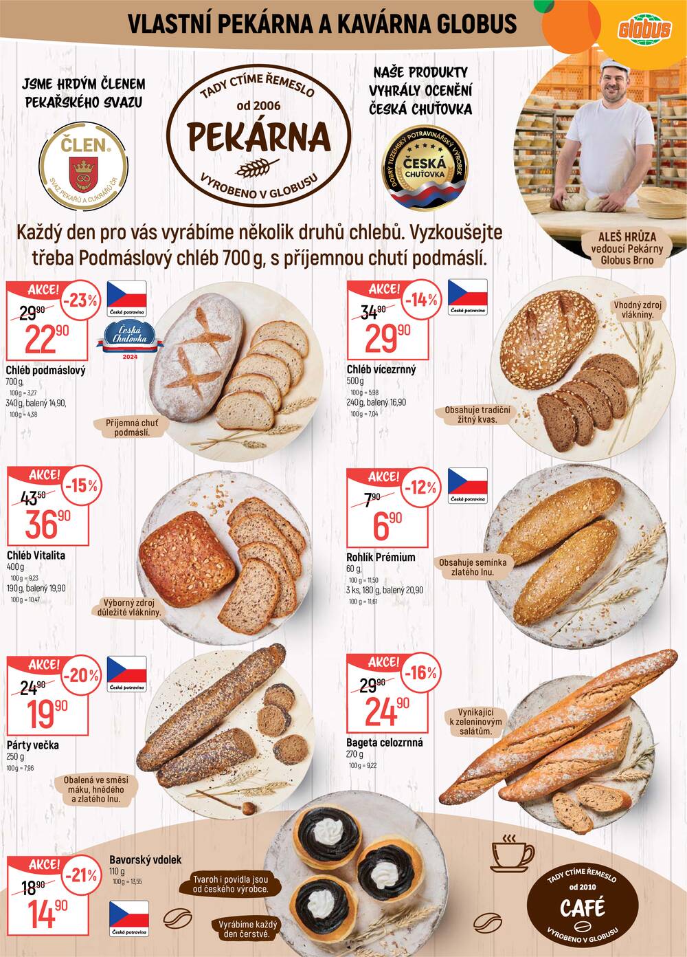 Akční leták Globus 16.9. - 22.9.2026 - Globus Brno Ivanovice