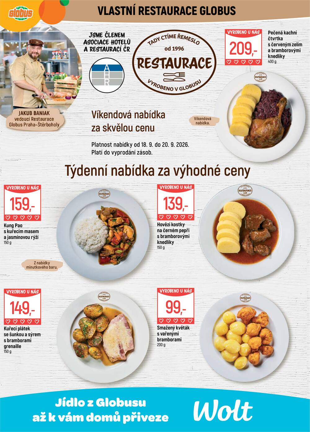 Leták Globus - Akční leták Globus 16.9. - 22.9.2026 - Globus Praha - Štěrboholy - strana 12 Leták Globus - Akční leták Globus 16.9. - 22.9.2026 - Globus Praha - Štěrboholy - strana 12