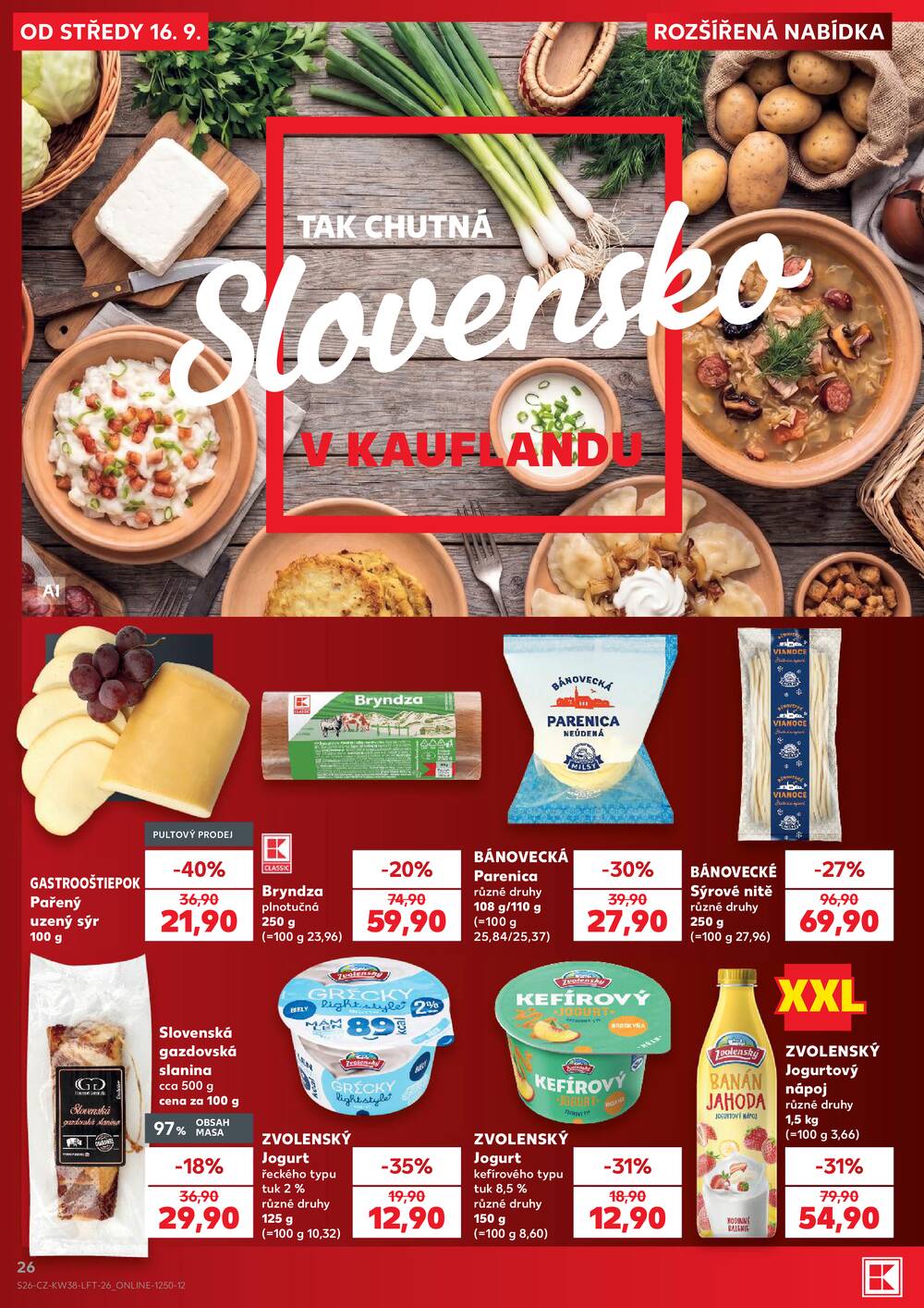 Leták Kaufland - Kaufland 16.9. - 22.9. - Kaufland - Prachatice - strana 26 Leták Kaufland - Kaufland 16.9. - 22.9. - Kaufland - Prachatice - strana 26