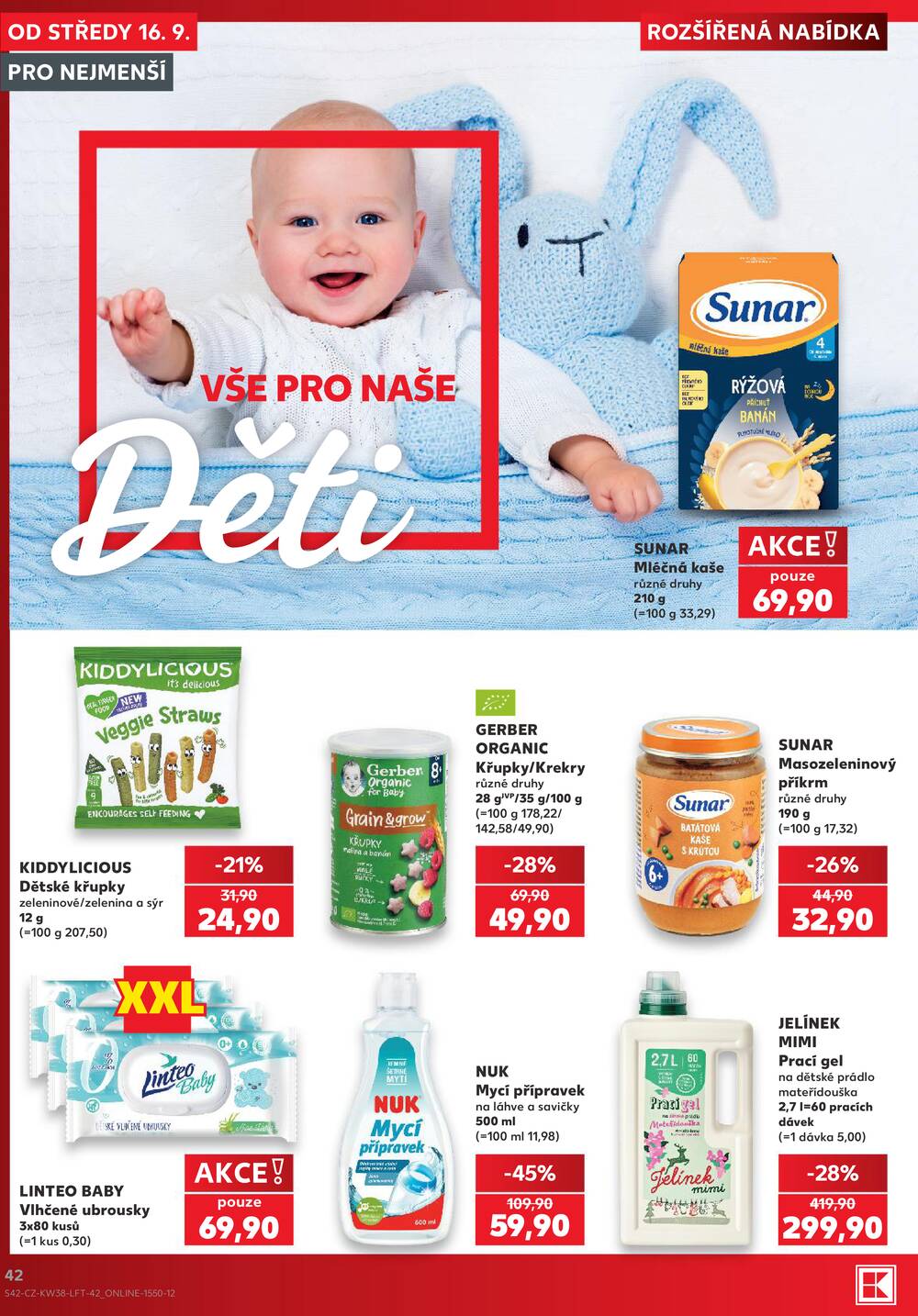 Leták Kaufland - Kaufland 16.9. - 22.9. - Kaufland - Louny - strana 42 Leták Kaufland - Kaufland 16.9. - 22.9. - Kaufland - Louny - strana 42