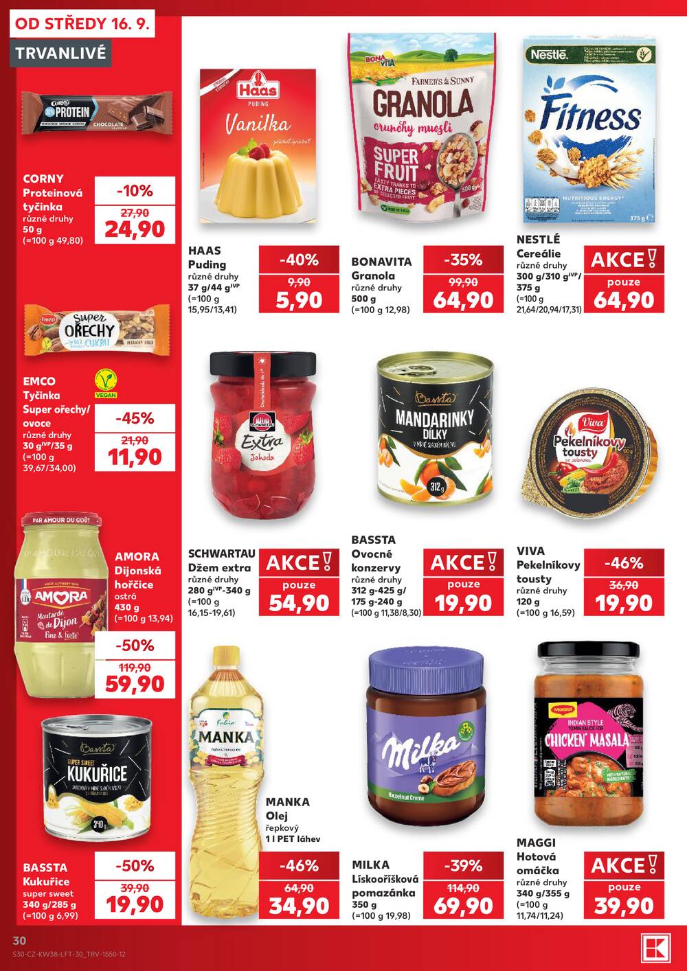 Kaufland 16.9. - 22.9. - Kaufland - Praha 12 (Modřany)