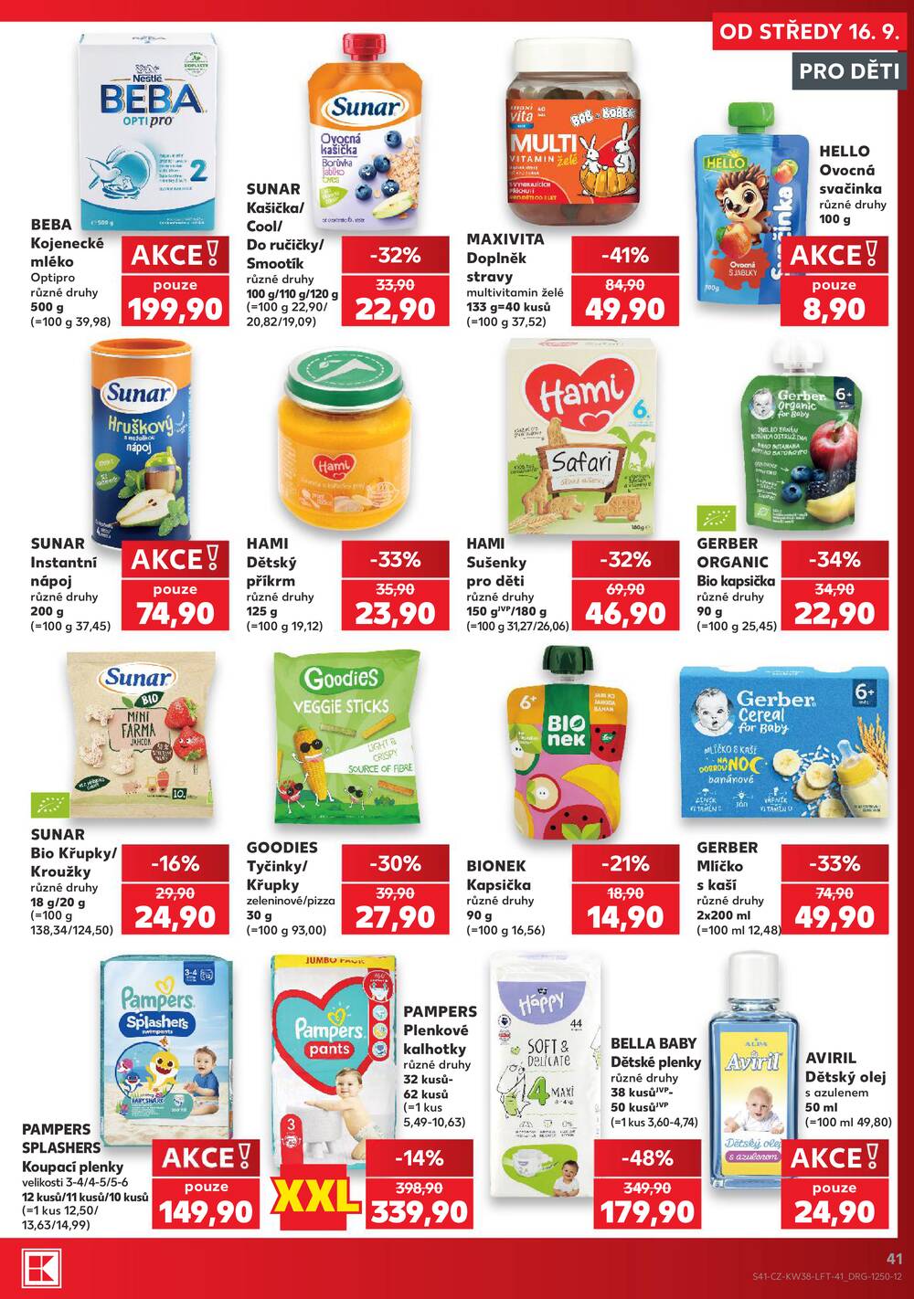 Kaufland 16.9. - 22.9. - Kaufland - Strakonice