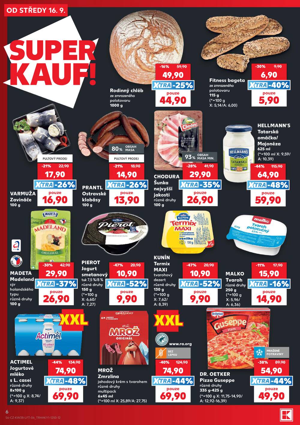 Kaufland 16.9. - 22.9. - Kaufland - Veselí nad Lužnicí - Budějovická