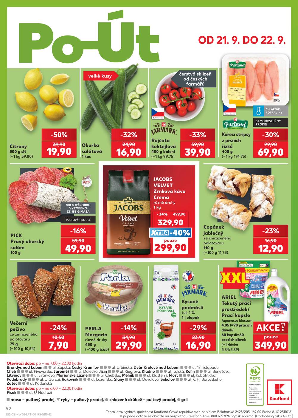 Kaufland 16.9. - 22.9. - Kaufland - Kolín