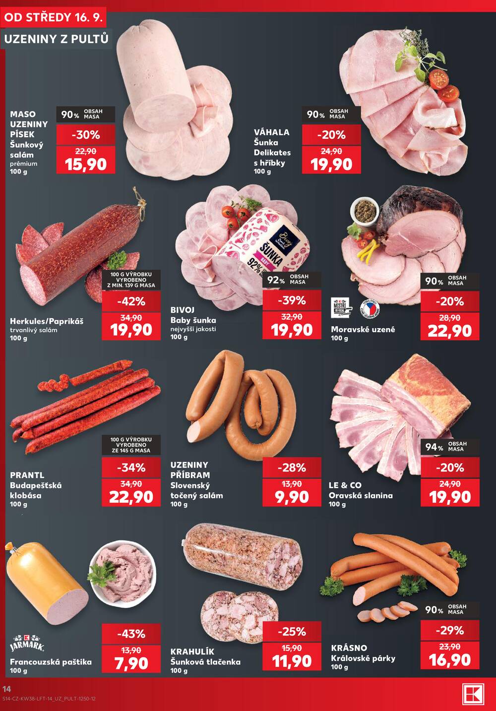 Kaufland 16.9. - 22.9. - Kaufland - Lanškroun