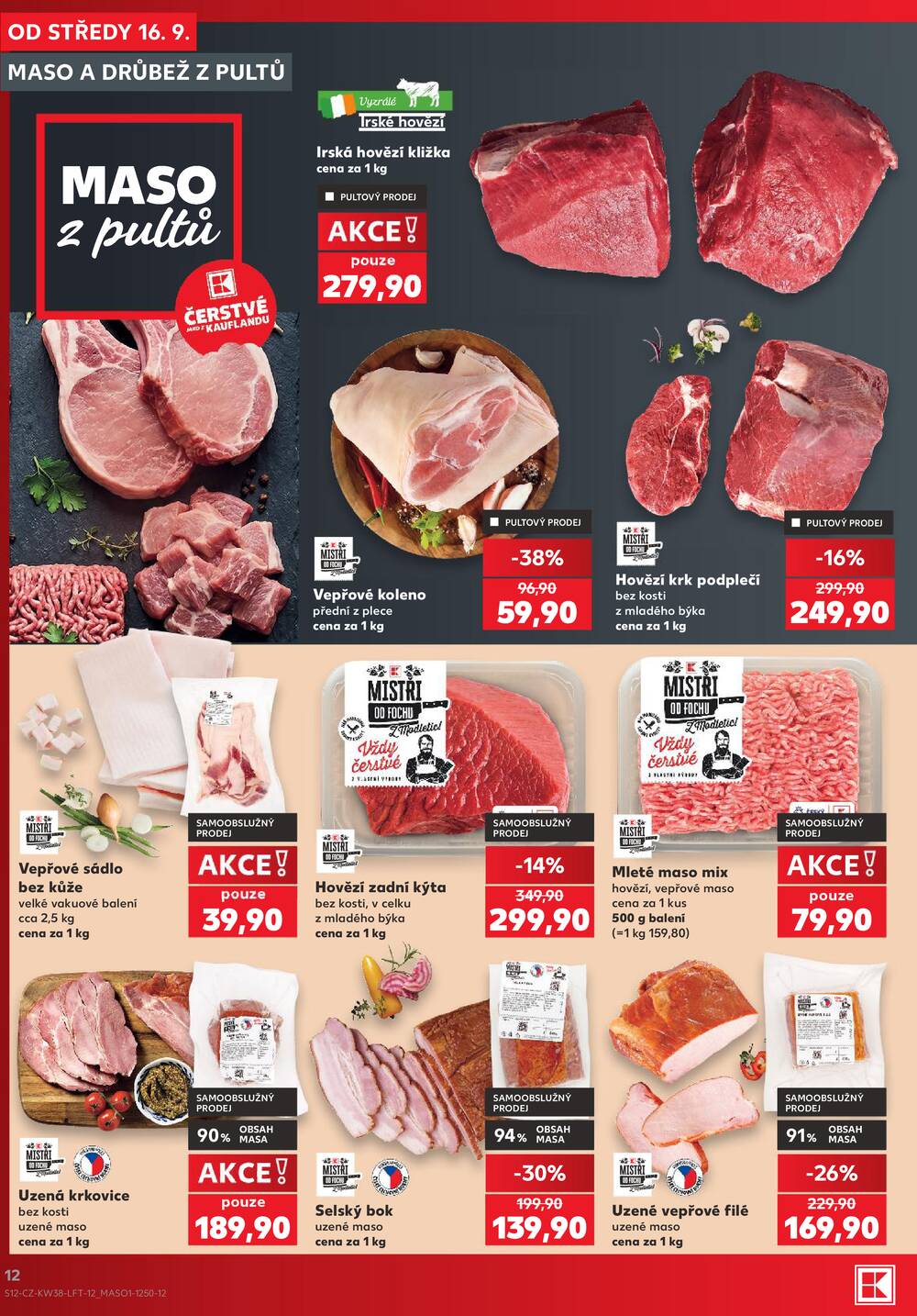 Leták Kaufland - Kaufland 16.9. - 22.9. - Kaufland - Pelhřimov - strana 12 Leták Kaufland - Kaufland 16.9. - 22.9. - Kaufland - Pelhřimov - strana 12