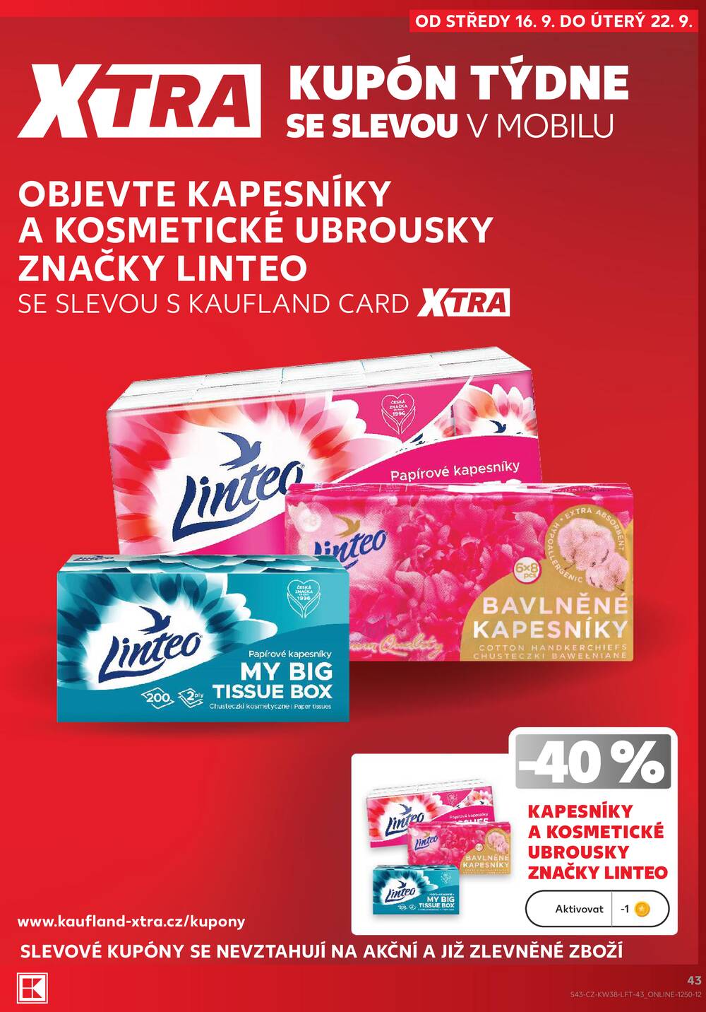 Kaufland 16.9. - 22.9. - Kaufland - Jeseník 1