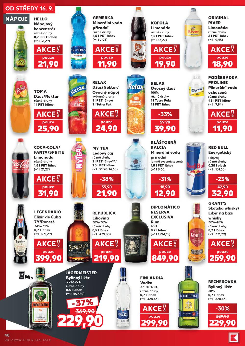 Kaufland 16.9. - 22.9. - Kaufland - Blansko