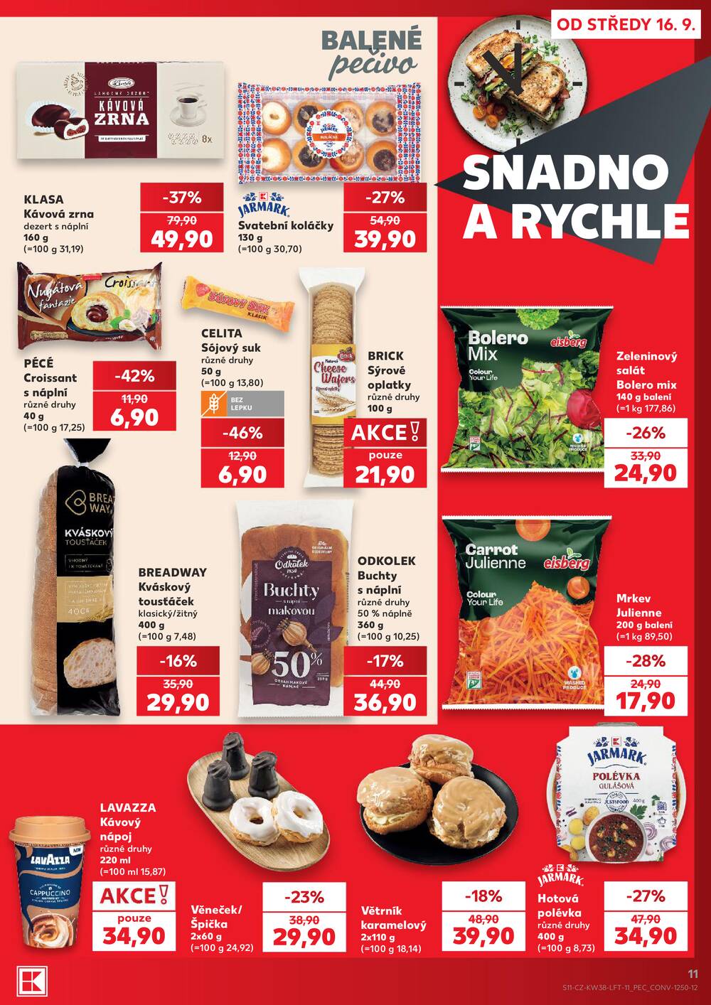 Kaufland 16.9. - 22.9. - Kaufland - Praha 8 (Malý Klín)