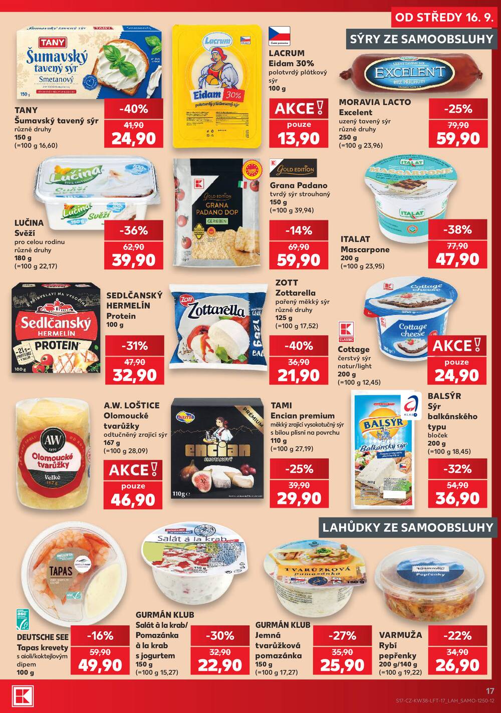 Kaufland 16.9. - 22.9. - Kaufland - Plzeň (Lochotínská)