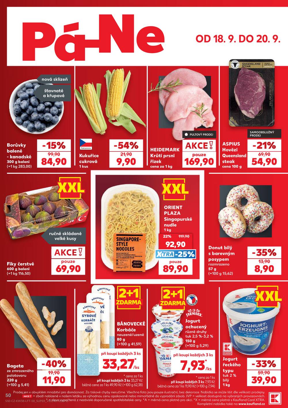Kaufland 16.9. - 22.9. - Kaufland - Plzeň (Lochotínská)