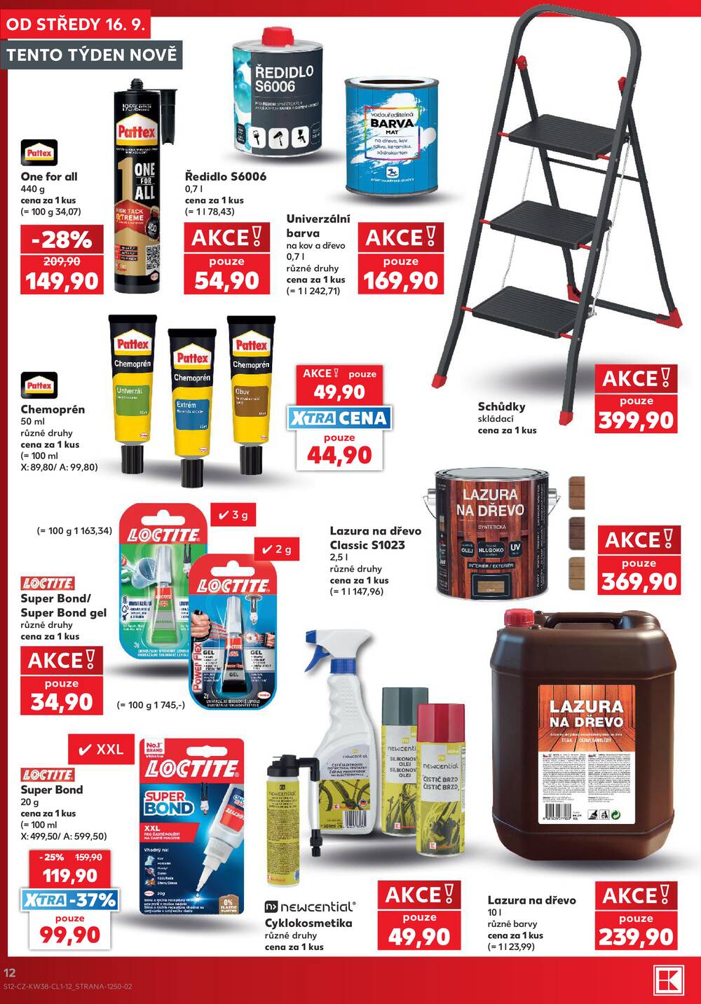 Leták Kaufland - Kaufland - Spotřební zboží - 16.9.-22.9.2026 - strana 12 Leták Kaufland - Kaufland - Spotřební zboží - 16.9.-22.9.2026 - strana 12