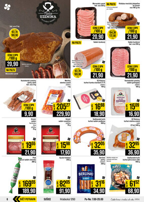 JIP Cash & Carry České Budějovice, Most, Náchod, Polička, Sušice a Svoboda nad Úpou od 16.9. do 22.9.2026
