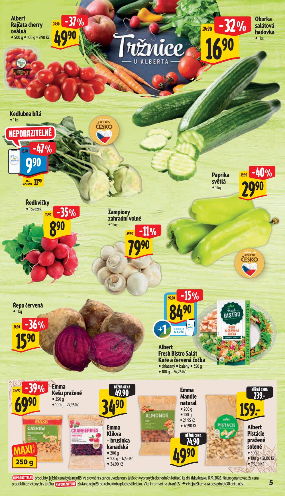 Albert Supermarket od 23.9. do 29.9.2026