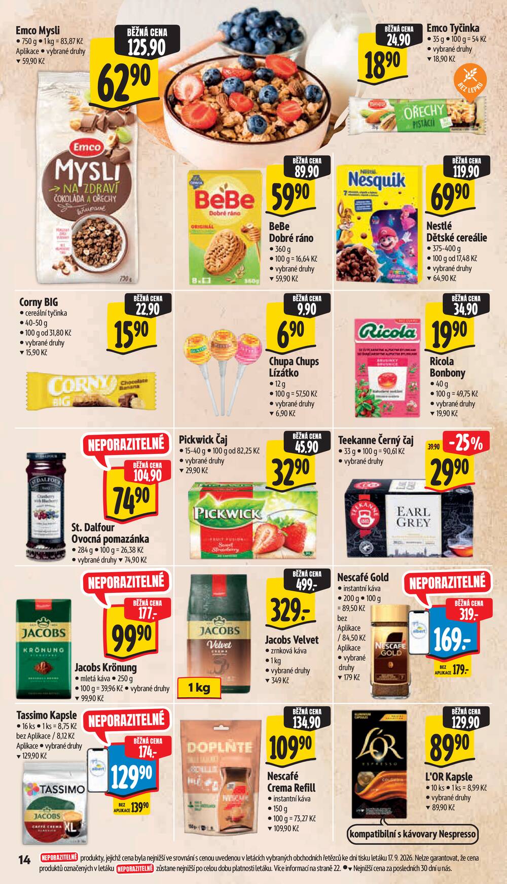 Albert Supermarket Jihomoravský od 23.9. do 29.9.2026