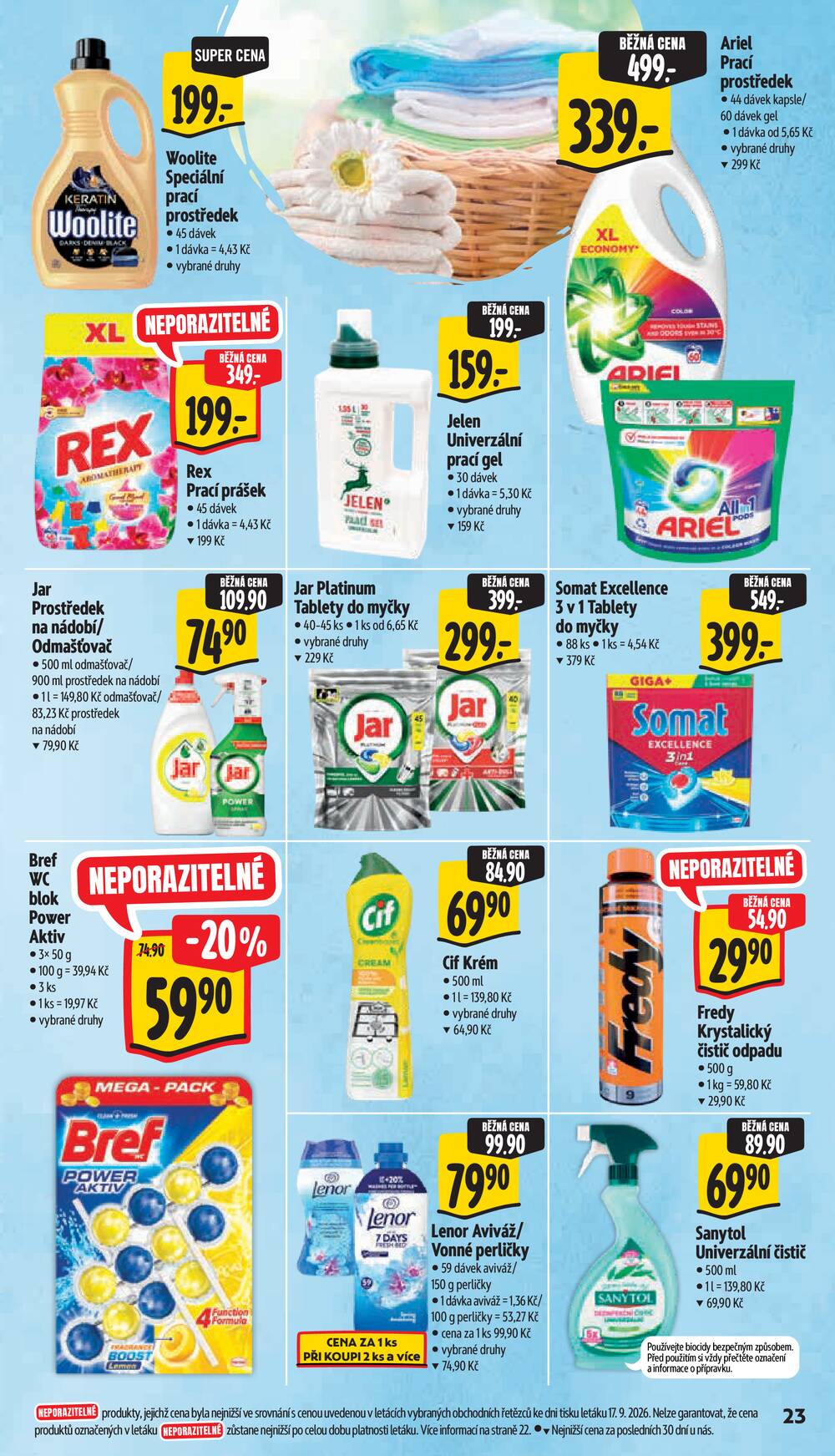 Albert Supermarket Jihomoravský od 23.9. do 29.9.2026