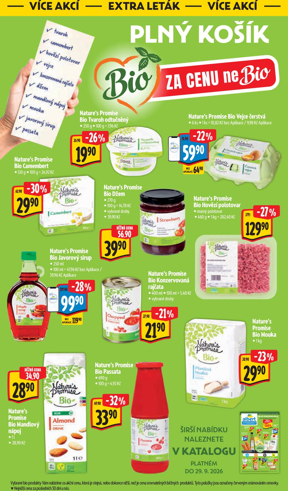 Albert  Hypermarket od 23.9. do 29.9.2026