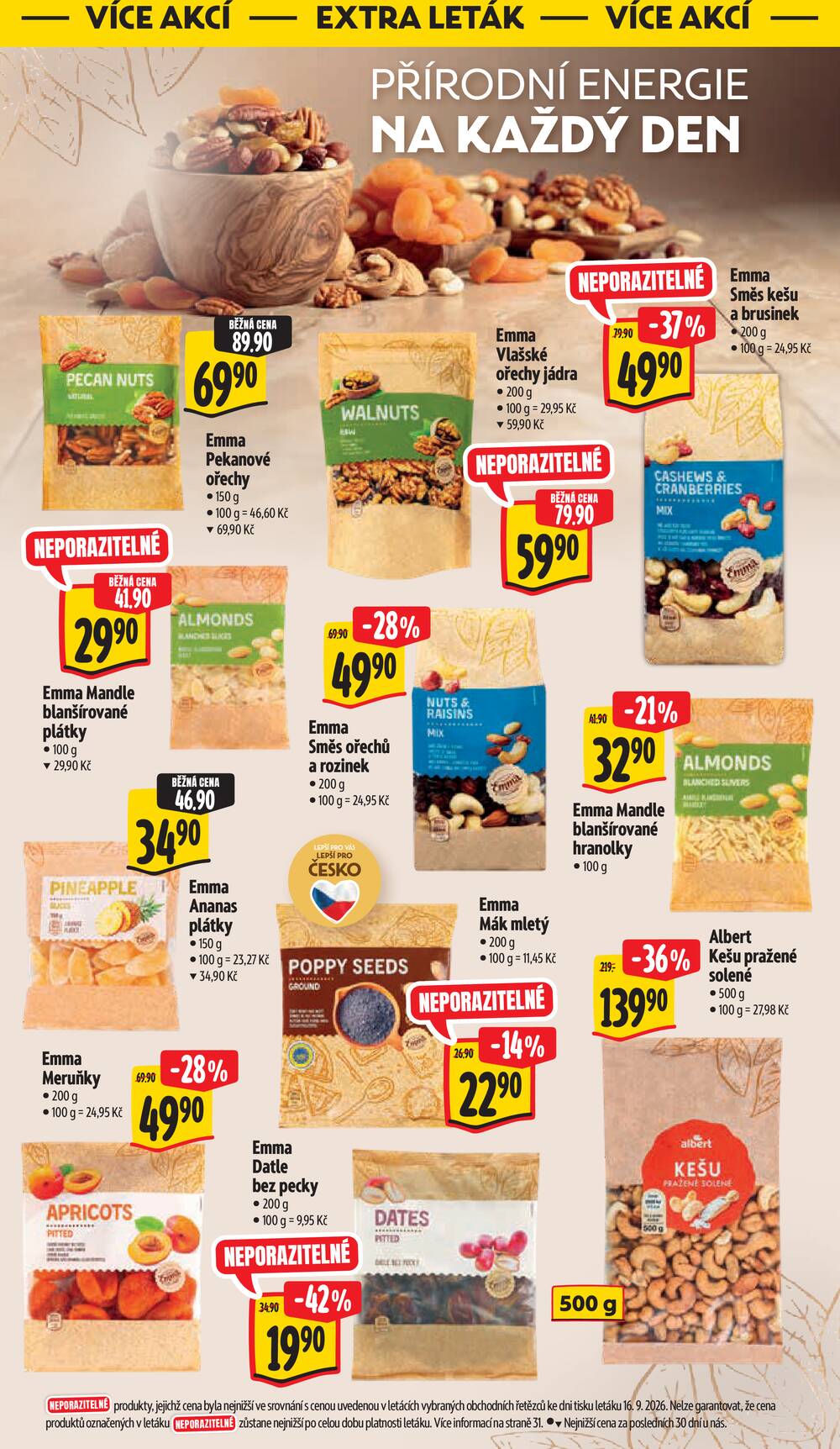 Leták Albert - Albert Hypermarket od 23.9. do 29.9.2026 - strana 39 Leták Albert - Albert Hypermarket od 23.9. do 29.9.2026 - strana 39