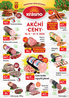 Krásno : 1 leták