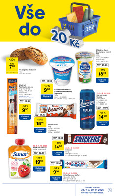 Tesco supermarkety od 23.9. do 29.9.2026