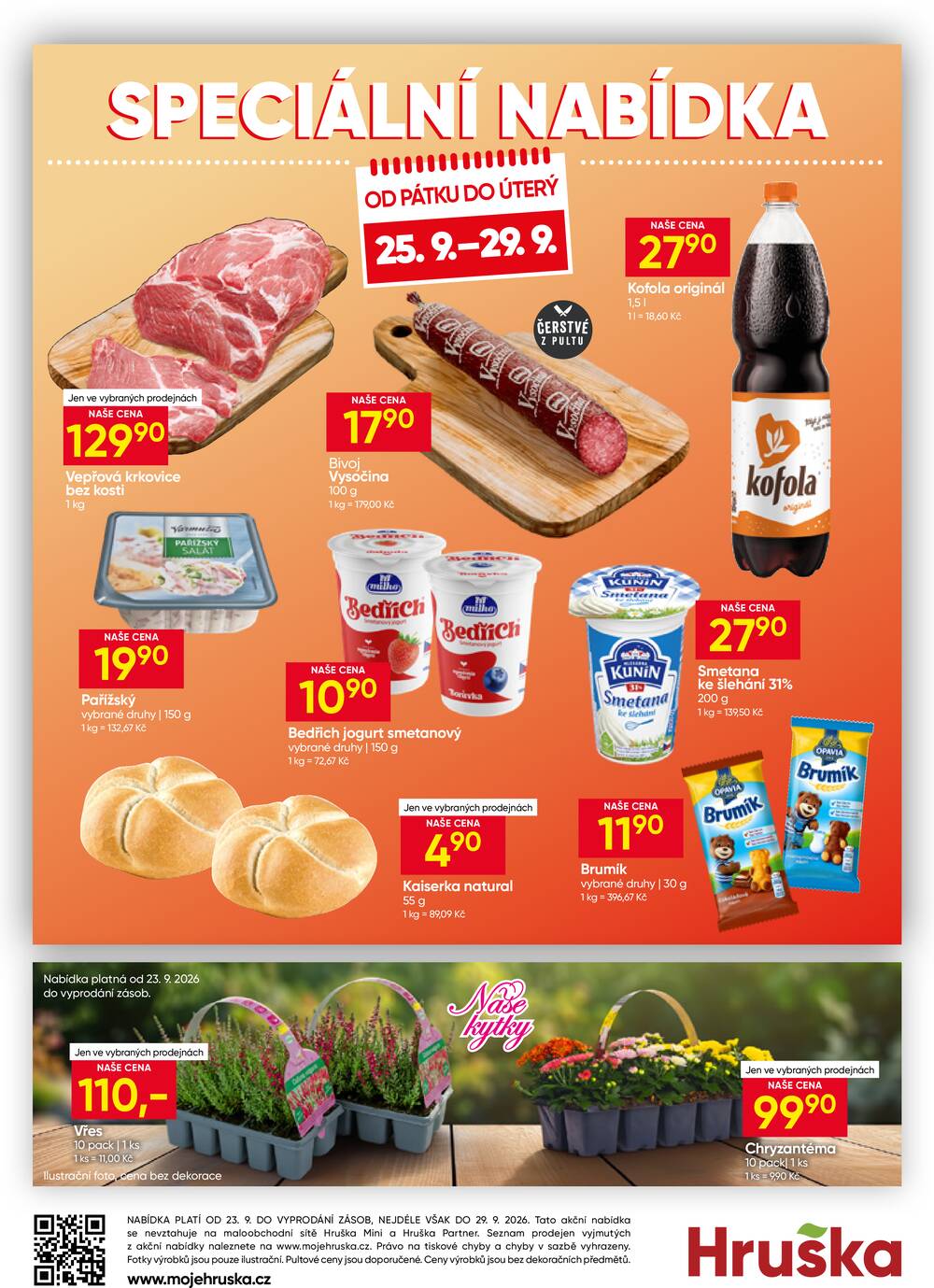 Hruška od 23.9. do 29.9.2026