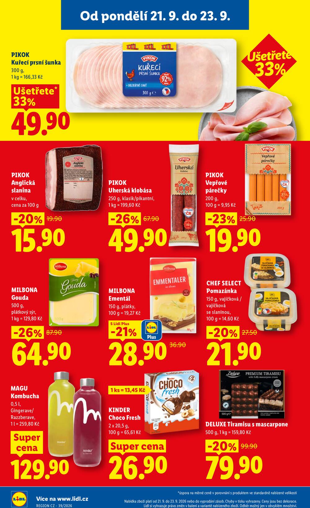 Lidl od 21.9. do 23.9.2026