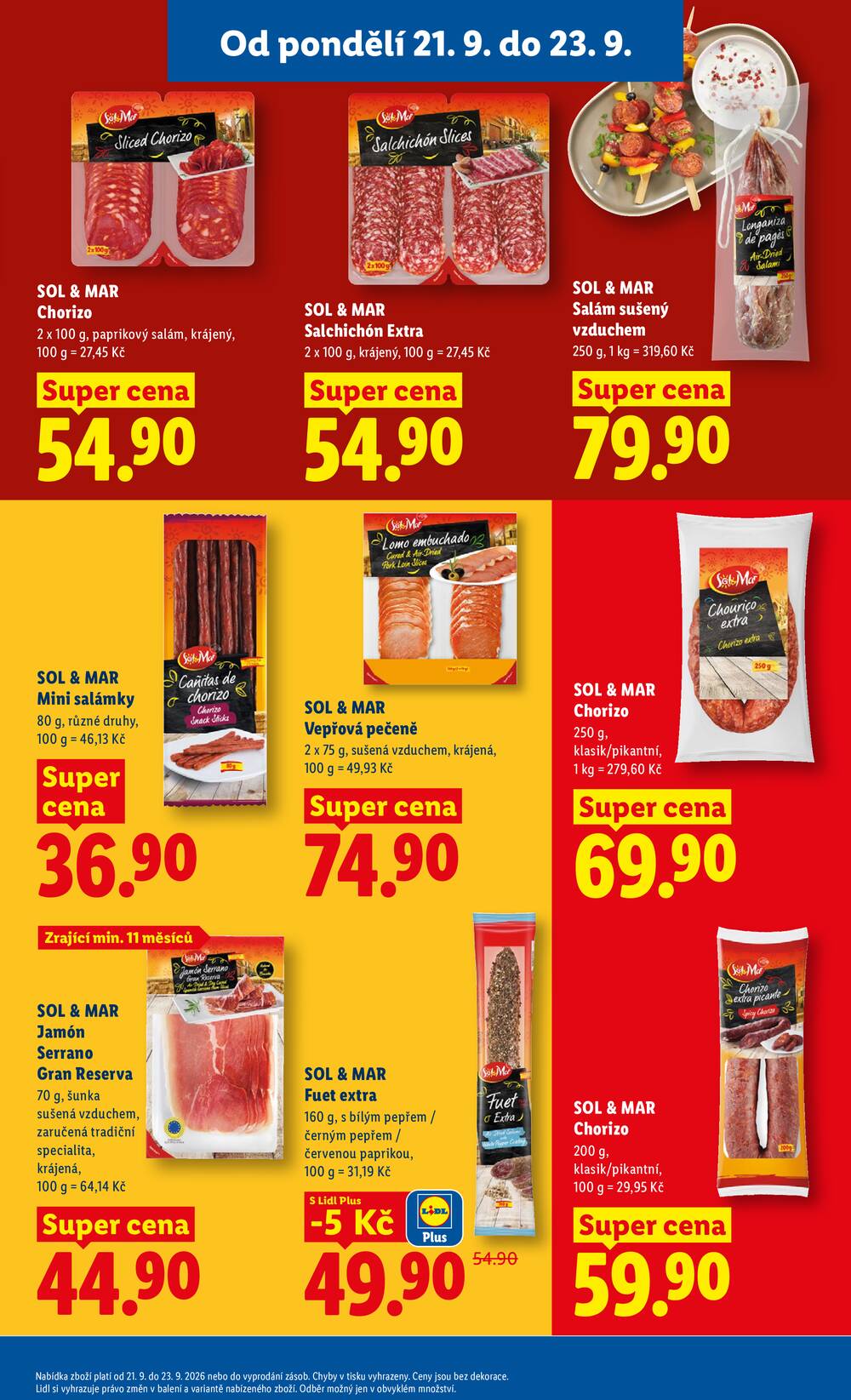 Lidl od 21.9. do 23.9.2026