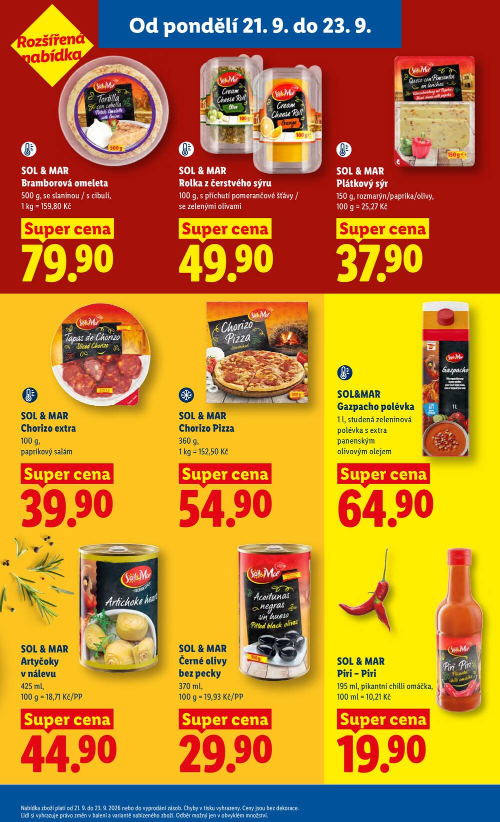 Lidl od 21.9. do 23.9.2026