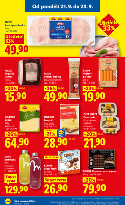 Lidl od 21.9. do 23.9.2026
