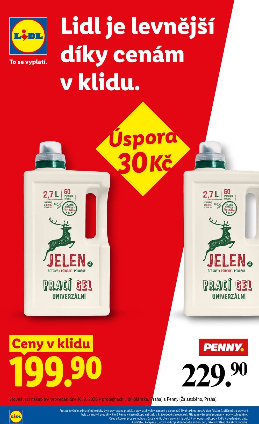 Lidl Čtvrtek od 24.9. do 27.9.2026