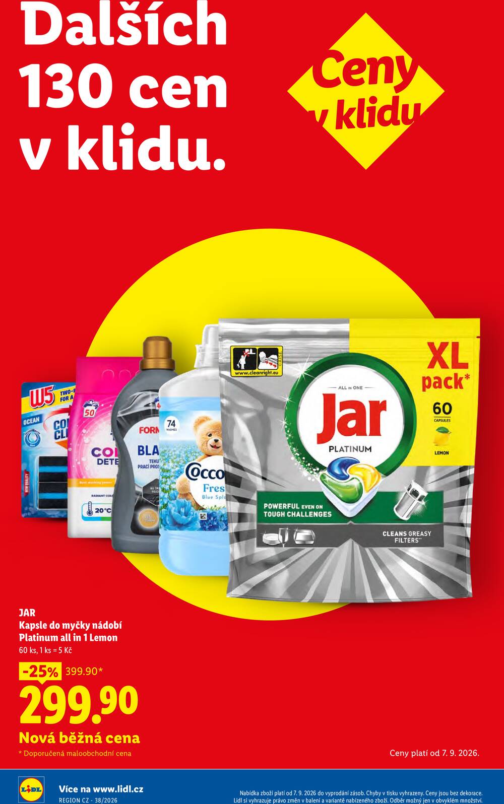 Lidl Čtvrtek od 24.9. do 27.9.2026