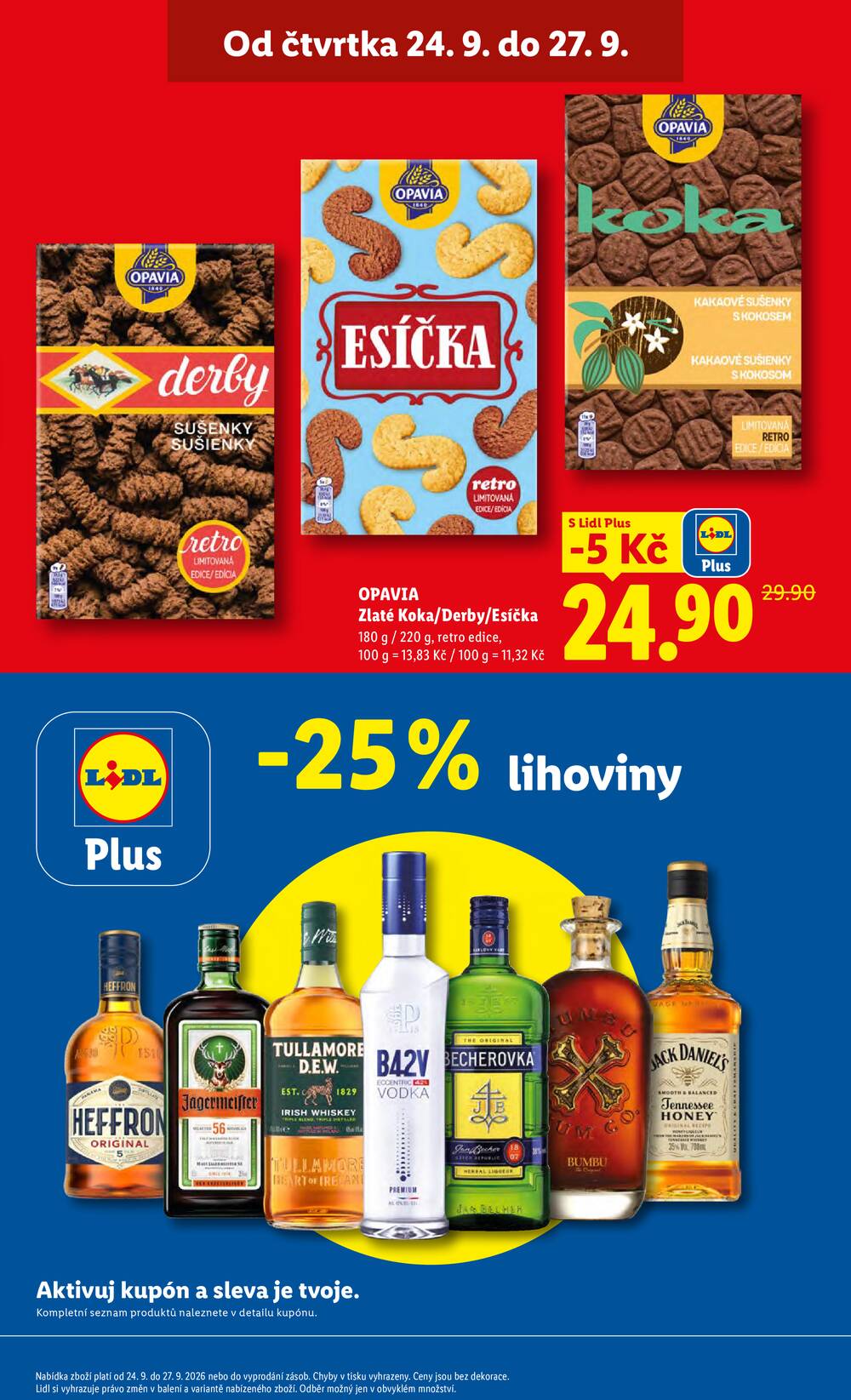 Lidl Čtvrtek od 24.9. do 27.9.2026