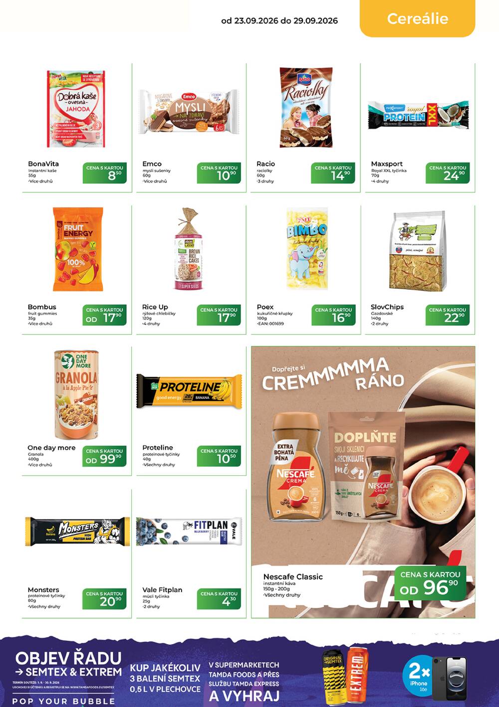 Leták Tamda Foods - Tamda Foods od 23.9. do 29.9.2026 - strana 23 Leták Tamda Foods - Tamda Foods od 23.9. do 29.9.2026 - strana 23