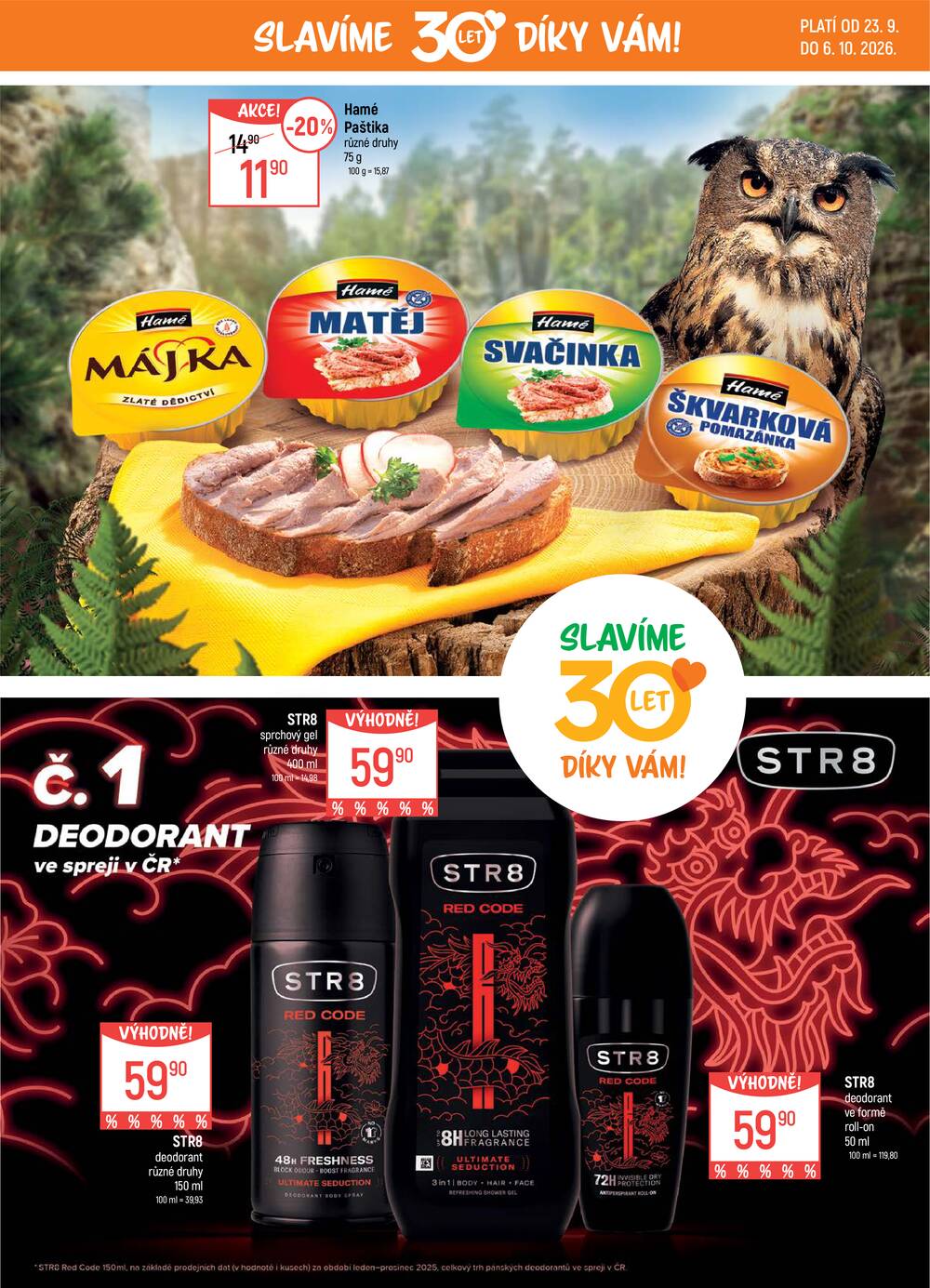 Leták Globus - Akční leták Globus 23.9. - 29.9.2026 - Globus Brno Ivanovice - strana 18 Leták Globus - Akční leták Globus 23.9. - 29.9.2026 - Globus Brno Ivanovice - strana 18