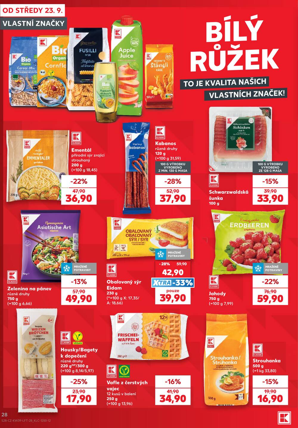 Kaufland 23.9. - 29.9. - Kaufland - Louny