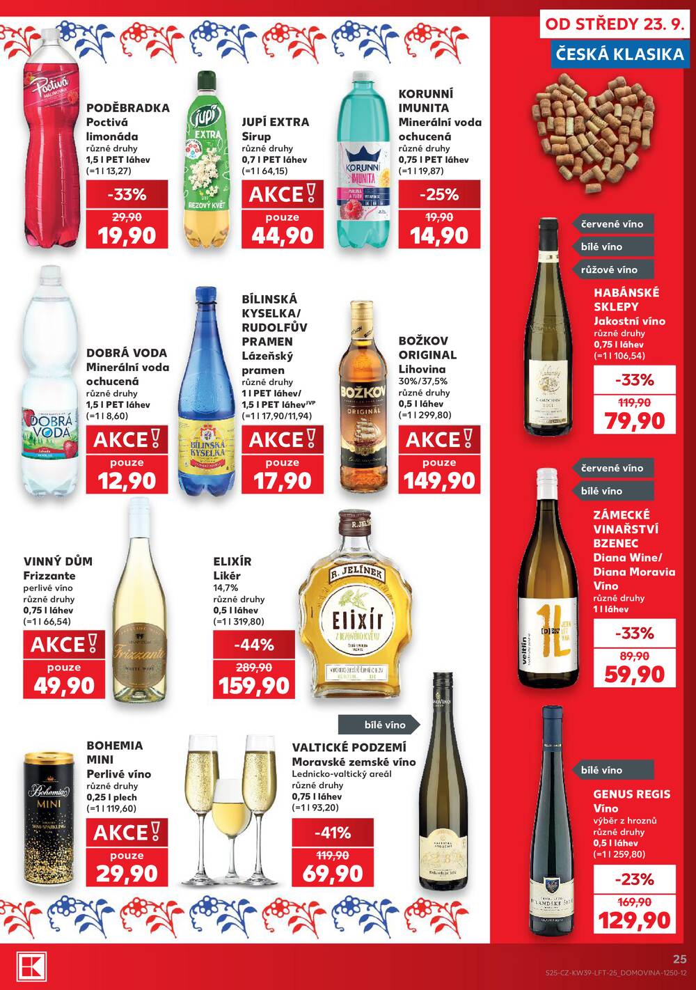 Kaufland 23.9. - 29.9. - Kaufland - Praha - Horní Měcholupy