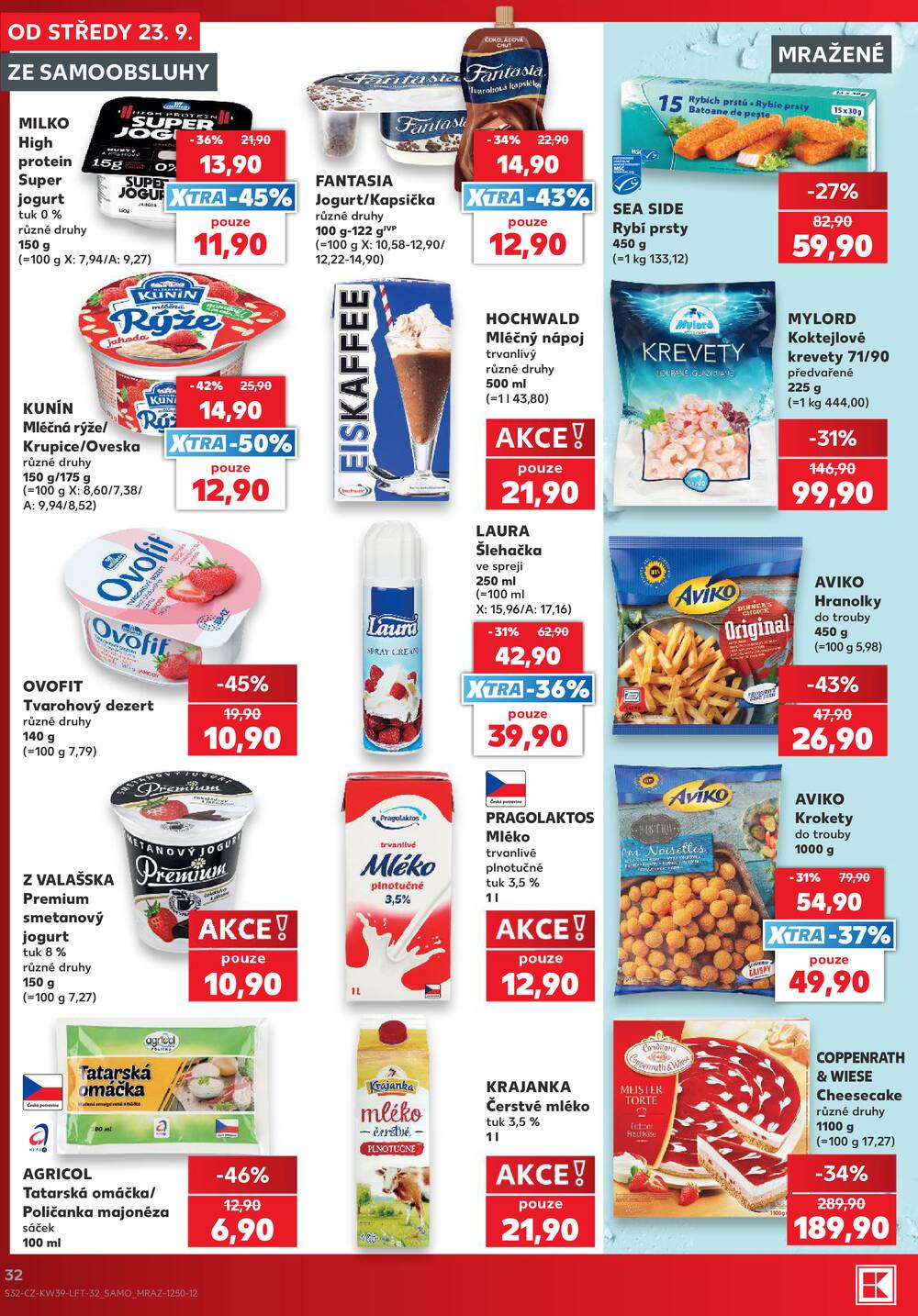 Leták Kaufland - Kaufland 23.9. - 29.9. - Kaufland Praha Čestlice - strana 32 Leták Kaufland - Kaufland 23.9. - 29.9. - Kaufland Praha Čestlice - strana 32