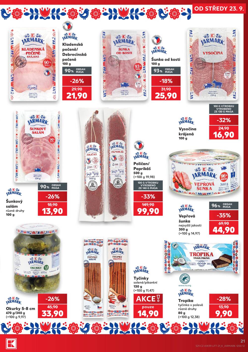 Kaufland 23.9. - 29.9. - Kaufland - Příbram