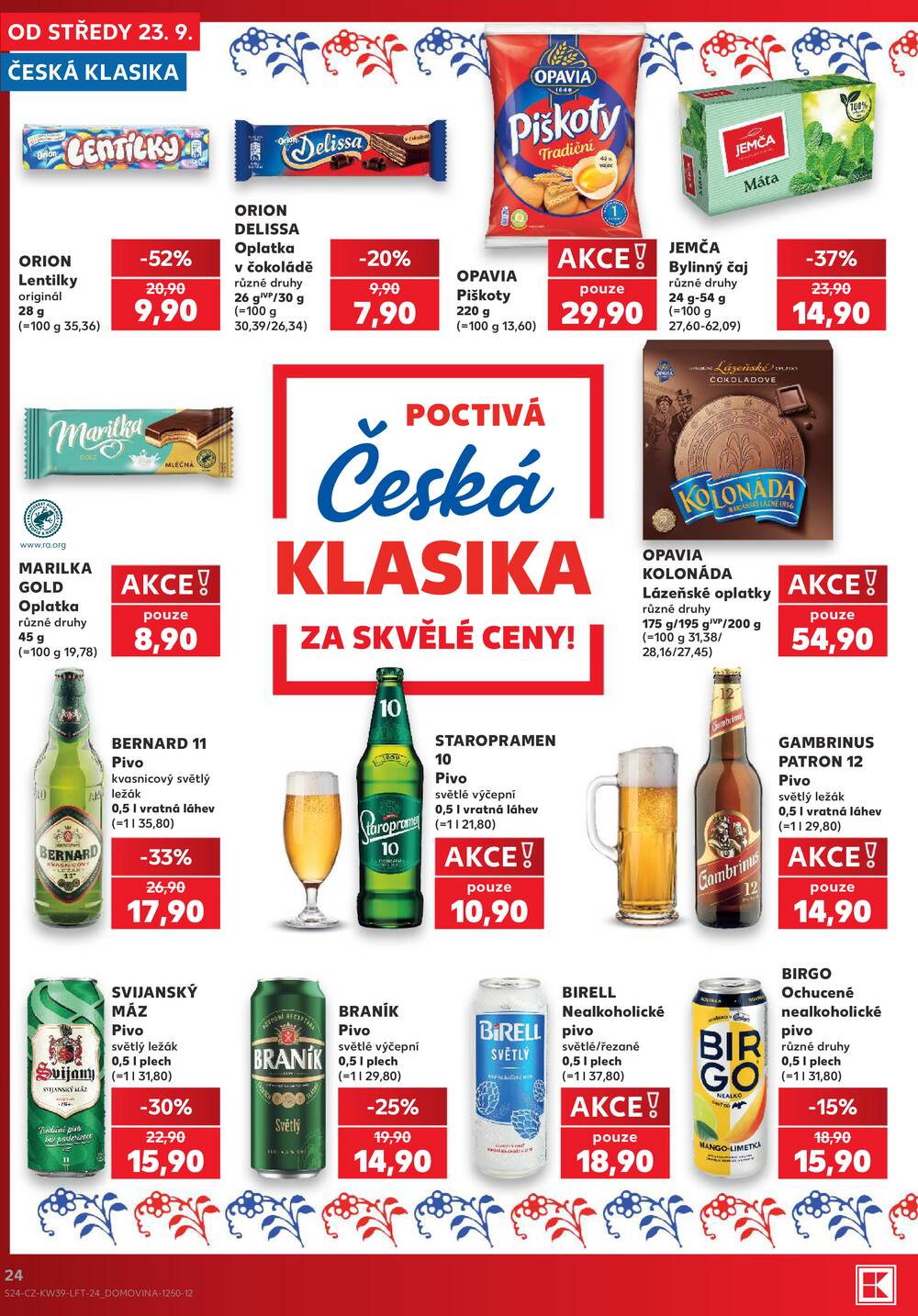 Kaufland 23.9. - 29.9. - Kaufland - Příbram
