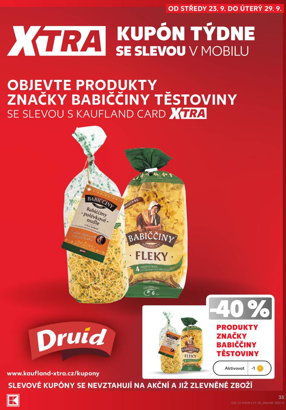 Kaufland 23.9. - 29.9. - Kaufland - Příbram