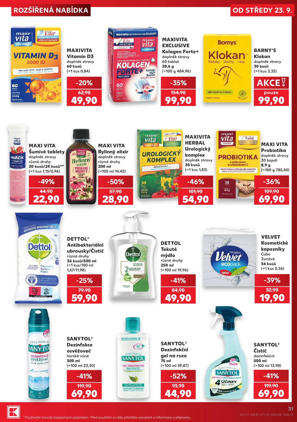 Kaufland 23.9. - 29.9. - Kaufland - Uherský Brod