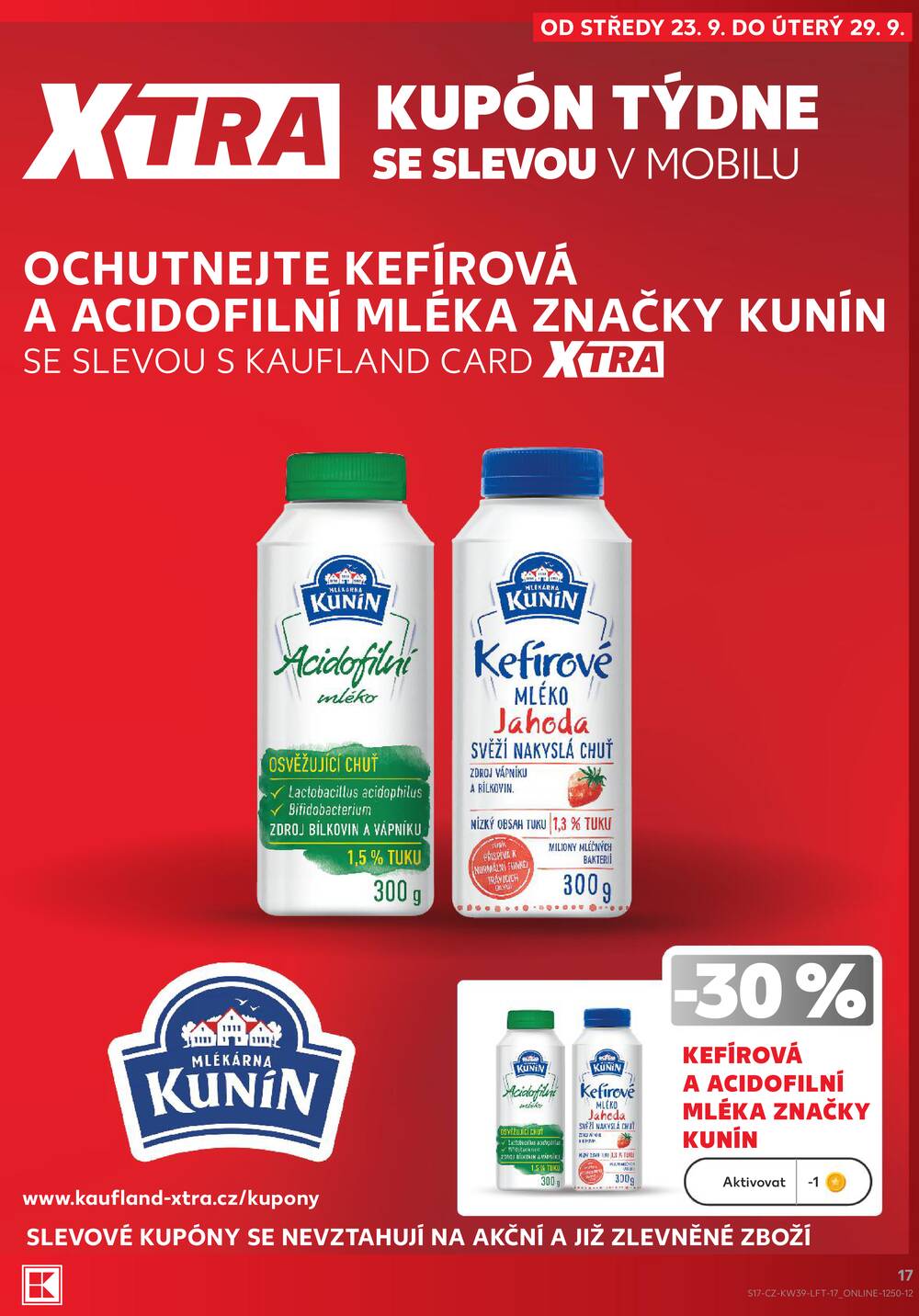 Kaufland 23.9. - 29.9. - Kaufland - Kolín