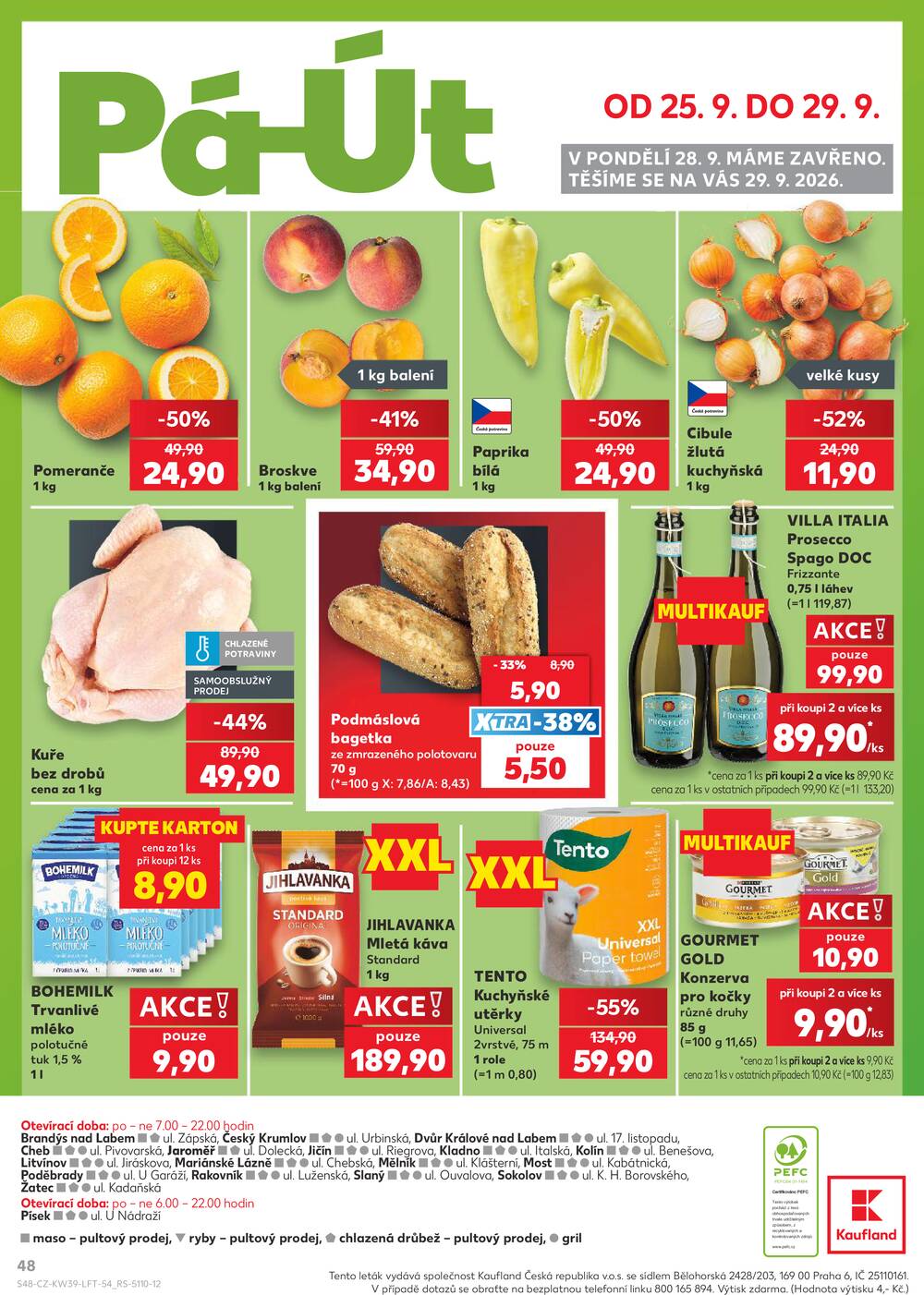 Kaufland 23.9. - 29.9. - Kaufland - Kolín